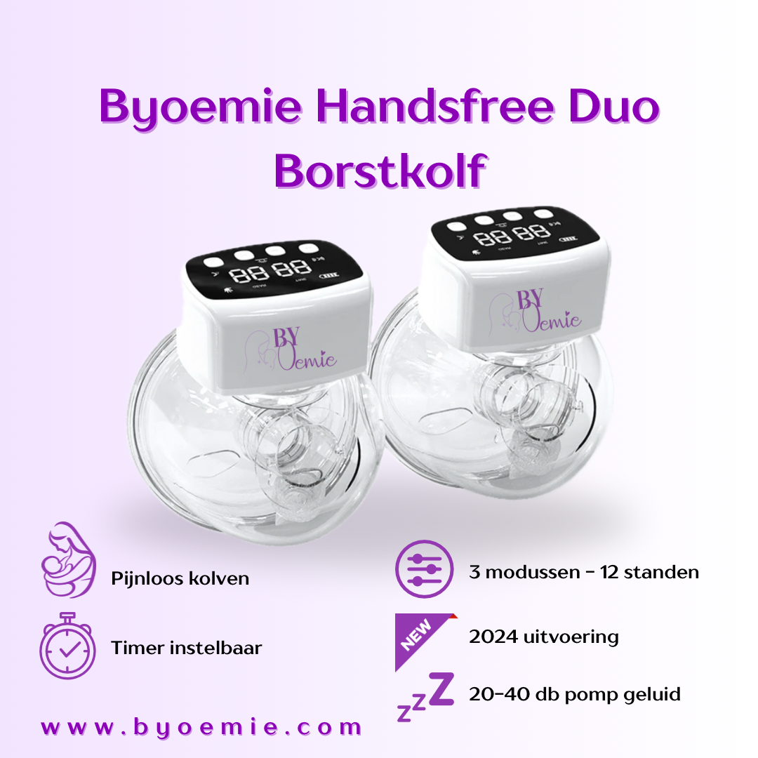 Byoemie® Elektrische Handsfree Duo Borstkolf